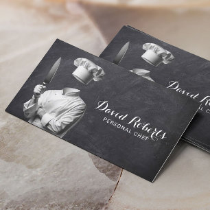 パーソナルシェフプライベートシェフレストランシャルボード 名刺