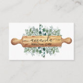 パーソナルシェフペストリ転がケータリングのピ葉ンズ 名刺 (正面)