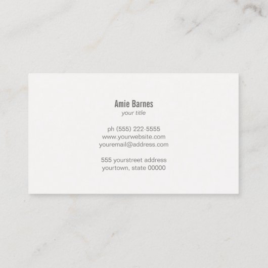 パーソナルシェフロゴケータリングウィスクカーター 名刺 (裏面)