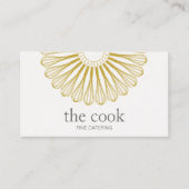 パーソナルシェフロゴケータリングウィスクカーター 名刺 (正面)