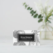 パーソナルシェフヴィンテージ野菜イラストレーション 名刺 (スタンド正面)