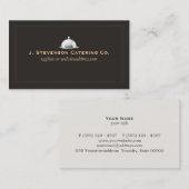 パーソナルシェフ素晴らしケータリングセンター 名刺 (正面/裏面)