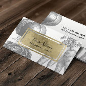 パーソナルシェフ金ゴールドラベルヴィンテージ野菜 名刺