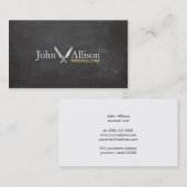 パーソナルシェフ、シェフナイフ、ケータリングシャルボード 名刺 (正面/裏面)