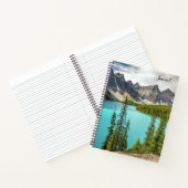 パーソナルジャーナル – Mountain Lake ノートブック (内部)