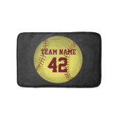 パーソナルソフトボールアート バスマット (正面)