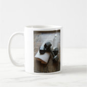 パーソナルトレーナーかフィットネスのDumbellsタオル及び水 コーヒーマグカップ (左)