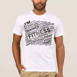 パーソナルトレーナーかフィットネス・センターのTシャツ Tシャツ