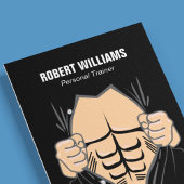 パーソナルトレーナーとフィットネス 名刺