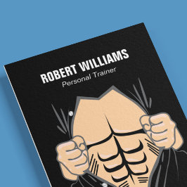 パーソナルトレーナーとフィットネス 名刺