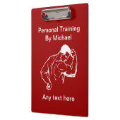 パーソナルトレーナーのカスタムのクリップボード クリップボード (左)