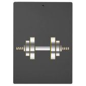 パーソナルトレーナーのカスタムのクリップボード クリップボード (裏面)