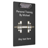 パーソナルトレーナーのカスタムのクリップボード クリップボード (右)