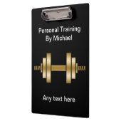 パーソナルトレーナーのクリップボード クリップボード (左)