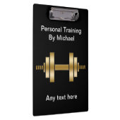 パーソナルトレーナーのクリップボード クリップボード (右)