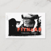 パーソナルトレーナーのスポーツのフィットネスのコーチのエレガントな平野 名刺 (正面)