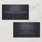 パーソナルトレーナーのスポーツコーチの名刺 名刺 (正面/裏面)