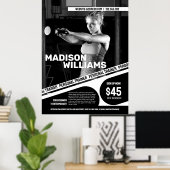 **パーソナルトレーナーの写真** ポスター (ホームオフィス)