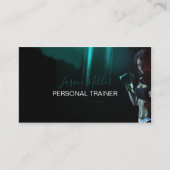 パーソナルトレーナーの名刺||のフィットネス 名刺 (正面)