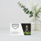 パーソナルトレーナーの名刺||のフィットネス 名刺 (スタンド正面)