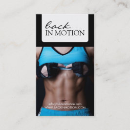 パーソナルトレーナーの名刺 名刺