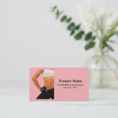 パーソナルトレーナーの名刺 名刺 (スタンド正面)