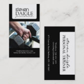 パーソナルトレーナーの名刺 名刺 (正面/裏面)