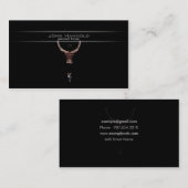 パーソナルトレーナーの名刺 名刺 (正面/裏面)