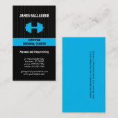 パーソナルトレーナーの名刺 名刺 (正面/裏面)