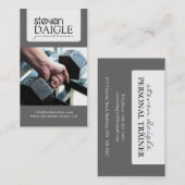 パーソナルトレーナーの名刺 名刺 (正面/裏面)