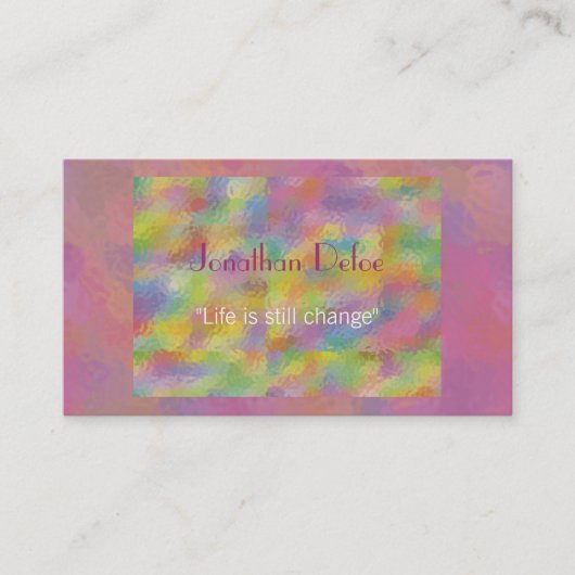 パーソナルトレーナーの名刺 名刺 (正面)