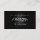 パーソナルトレーナーの名刺 名刺 (裏面)