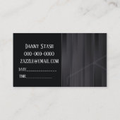 パーソナルトレーナーの名刺 名刺 (裏面)