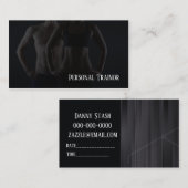 パーソナルトレーナーの名刺 名刺 (正面/裏面)