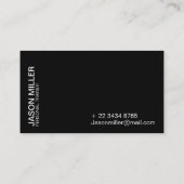 パーソナルトレーナーの名刺|| Crossfitのフィットネス 名刺 (裏面)