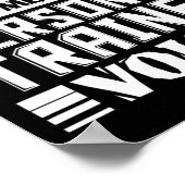 パーソナルトレーナーの声を出さないで 面白い ポスター (角)