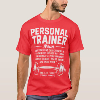 パーソナルトレーナーの定義 フィットネスコーチ ヴィンテージ Tシャツ
