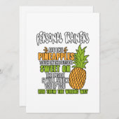 パーソナルトレーナーはパイナップルのようです シーズンカード (正面/裏面)