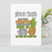 パーソナルトレーナーはパイナップルのようです シーズンカード (スタンド正面)