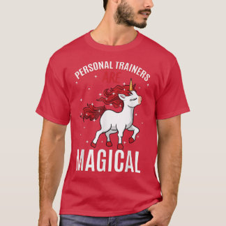 パーソナルトレーナーはMagic Unicorn Job CPT Prof Tシャツ