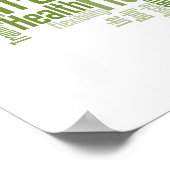 パーソナルトレーナーまたはフィットネスセンターポスター ポスター (角)