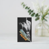 パーソナルトレーナーエクササイズジムフィットネス事業 名刺 (スタンド正面)