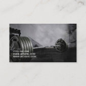 パーソナルトレーナーエクササイズジムフィットネス事業 名刺 (裏面)