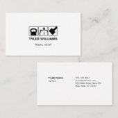 パーソナルトレーナークロストレーニングフィットネス 名刺 (正面/裏面)