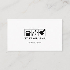 パーソナルトレーナークロストレーニングフィットネス 名刺