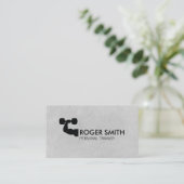 パーソナルトレーナーシンプル 名刺 (スタンド正面)