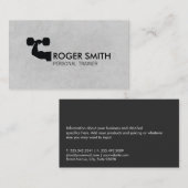 パーソナルトレーナーシンプル 名刺 (正面/裏面)