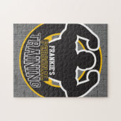 パーソナルトレーナージムパワートレーニングフィットネスカスタム ジグソーパズル (横)