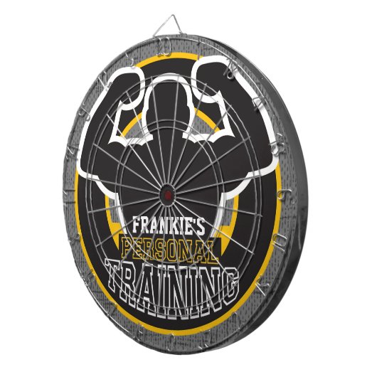 パーソナルトレーナージムパワートレーニングフィットネスカスタム ダーツボード (正面右)