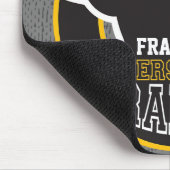 パーソナルトレーナージムパワートレーニングフィットネスカスタム マウスパッド (コーナー)